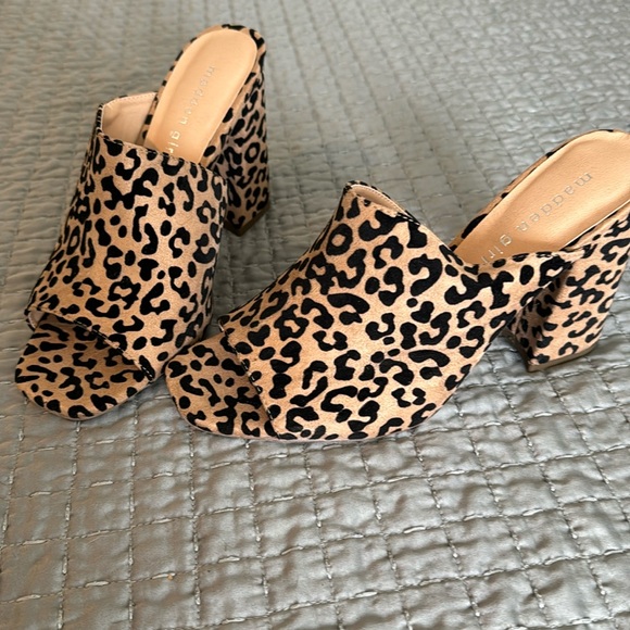 Madden Girl Shoes - Animal Print chunky heel